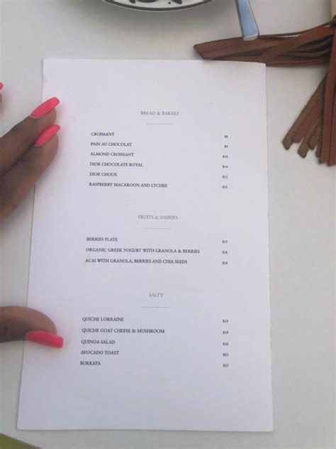 dior café miami photos|dior cafe miami menu.